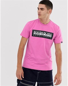 Розовая футболка The Tribe Geographic Napapijri