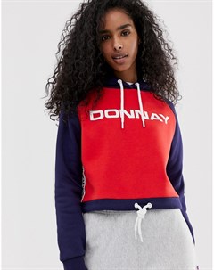 Укороченный худи со вставкой Donnay