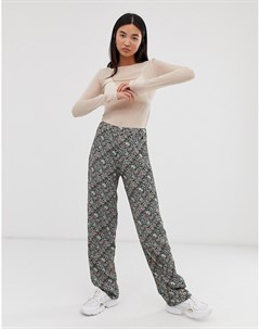 Расклешенные брюки с цветочным принтом Amalia Pepe jeans