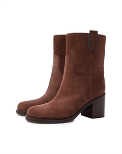 Замшевые ботильоны Brunello cucinelli