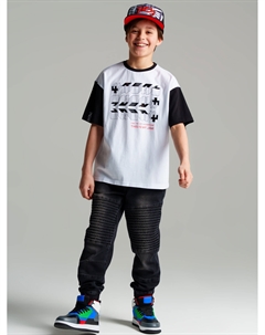 Фуфайка трикотажная для мальчиков (футболка) Playtoday tween