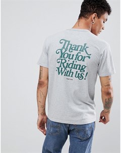 Серая футболка с принтом на спине Levi s Skateboarding Levis skateboarding
