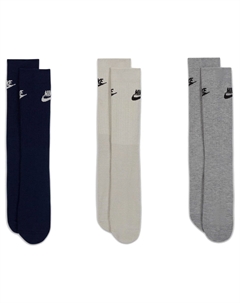 Носки U NK NSW EVERYDAY ESSENTIAL CREW 3PR - 144 Nike