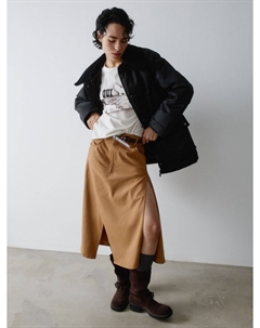 Твилловая хлопковая юбка из линейки Young Sela