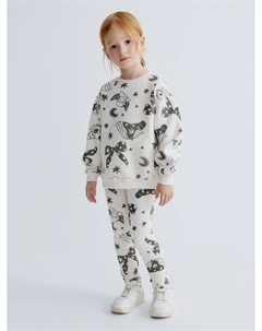 Леггинсы с блестящим принтом для девочек Sela