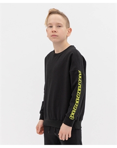 Черный свитшот Button blue