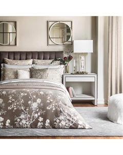 Комплект постельного белья Сиена коричневый Двуспальный евро Togas