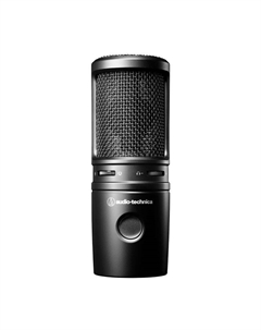 Микрофон AT2020USBX проводной 2.0м черный Audio-technica