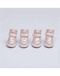 Ботинки-дутики для собак, 3 розовые Petmax