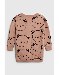 Кардиган из смесовой шерсти с принтом Ido