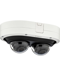 Hanwha Vision PNM-12082RVD 6-мегапиксельная уличная сетевая купольная камера с двумя датчиками и функцией ночного видения Hanwha vision