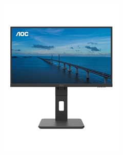 Монитор игровой AOC U24P10R, 23.8", 4К 3840 x 2160, 60 Гц, IPS, черный Aoc