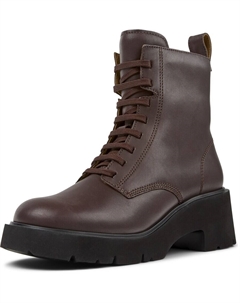 Ботильоны на шнуровке Milah, Dark brown Camper