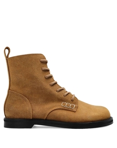 Замшевые ботинки на шнуровке, коричневый Jw anderson