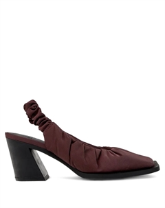 Мюли Karole с ремешком на пятке, красный Camper