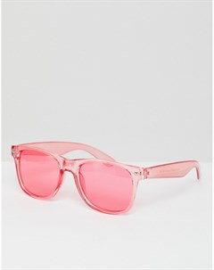 Розовые солнцезащитные очки 7x