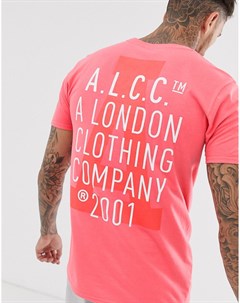 Oversize футболка с принтом на груди и спине A London Abz london