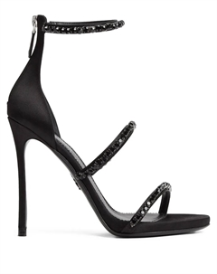 Босоножки Straps Strass, черный Dsquared2