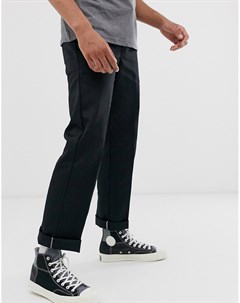 Черные брюки прямого кроя в рабочем стиле 873 Dickies