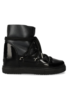 Ботильоны с шнуровкой и вставками, черный Inuikii