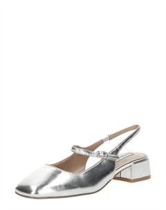 Туфли-лодочки с открытой пяткой Marjorie, Silver Steve madden