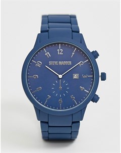 Темно синие наручные часы Steve madden