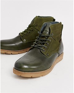 Кожаные походные ботинки оливково зеленого цвета Levis Jax Levi's®