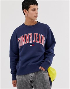 Темно синий свитшот Collegiate Capsule Tommy jeans