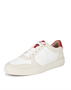 Кроссовки Lucas Court Oxfords, Cream/White/Red Leather Vionic