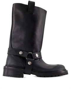 Кожаные ботинки Kurt с пряжкой, черный Golden goose
