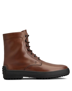 Ботинки в стиле милитари, коричневый Tod's