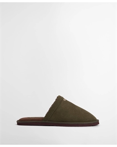 Тапочки Everitt Mule, оливковый Barbour