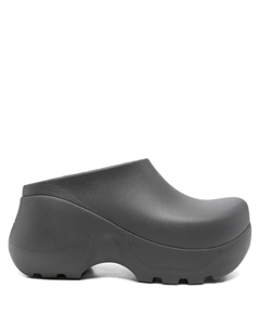 Клоги на платформе, серый Crocs