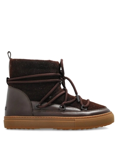 Ботинки на шнуровке, коричневый Inuikii