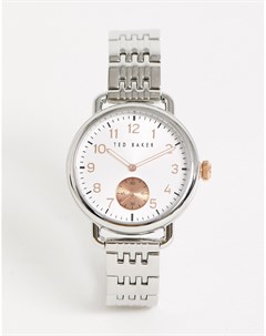Серебристые наручные часы Hannahh Ted baker london