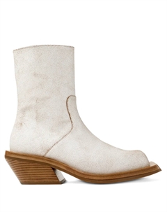 Ботильоны Quetal на молнии с квадратным носком, белый Camper lab