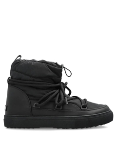 Ботинки на шнуровке с кулиской, черный Inuikii