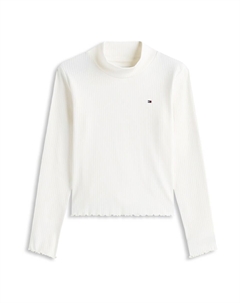Лонгслив, White Tommy hilfiger