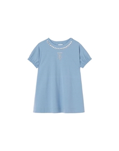 Детское платье Kids, цвет Light Blue Burberry