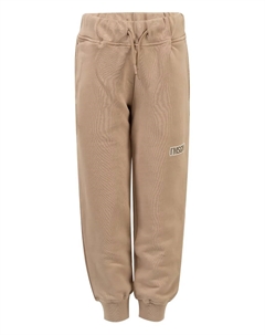 Спортивные брюки с надписью, нейтральный Msgm kids