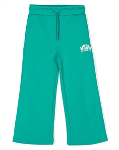 Спортивные брюки из джерси, зеленый Msgm kids