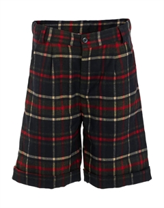 Плиссированные шорты в клетку, синий Patachou