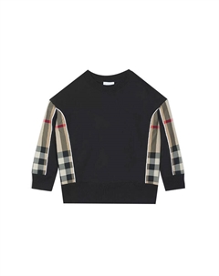 Детская толстовка, цвет Black Burberry