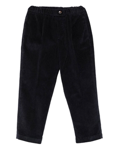 Вельветовые брюки прямого кроя, синий Siola