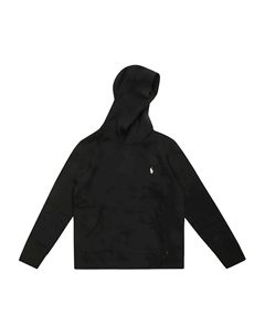 Худи с логотипом Polo Pony, черный Polo ralph lauren kids