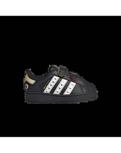 Кроссовки Disney x Superstar LED Lights Comfort Closure I, Core Black Cloud White Adidas