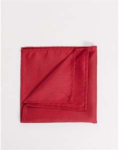 Красный платок для нагрудного кармана Twisted tailor
