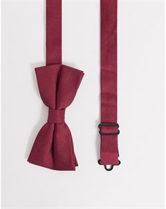 Бордовый галстук бабочка Twisted tailor