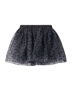 Юбка с принтом, черный Bonpoint