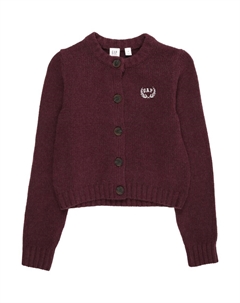 Вязаный кардиган, Wine red Gap